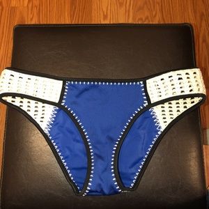 VICTORIA’S SECRET BLUE CROCHET BIKINI BOTTOM